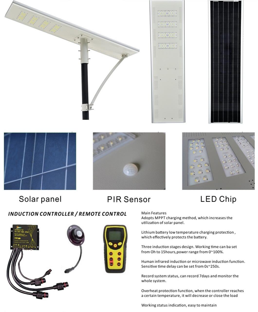 9 Meter 8m Smart Solar Street Light Pole