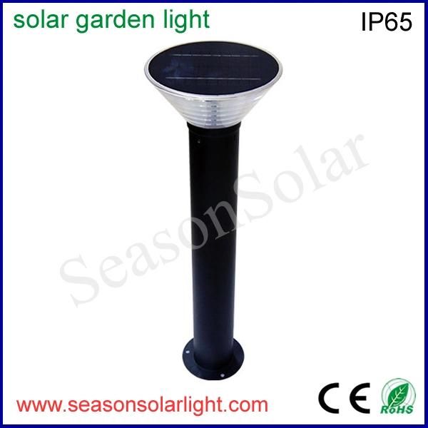 High Power LED Lighting Fixture Outdoor Pathway Garden Light with Warm + White LED Solar