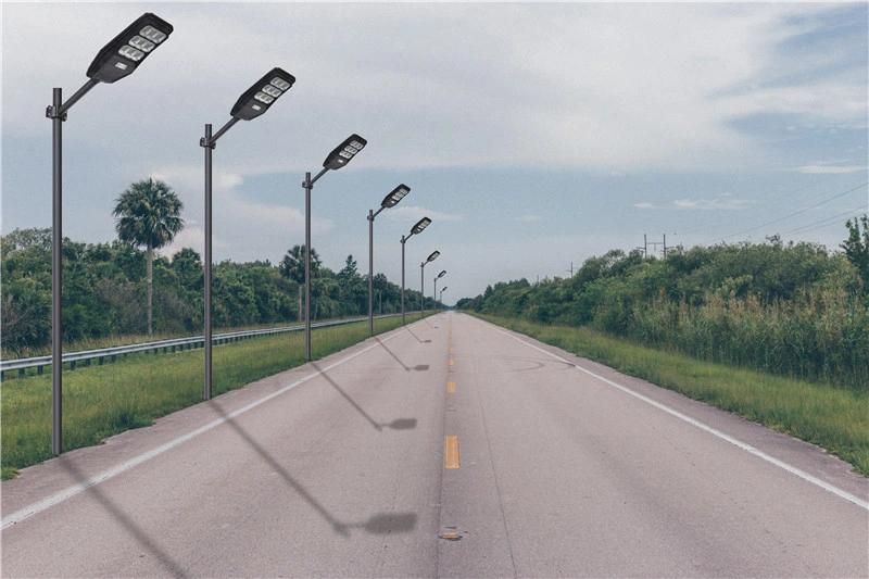 Outdoor Waterproof 300W Integrated All in One Solar Street Light for Park Road Packing Lots