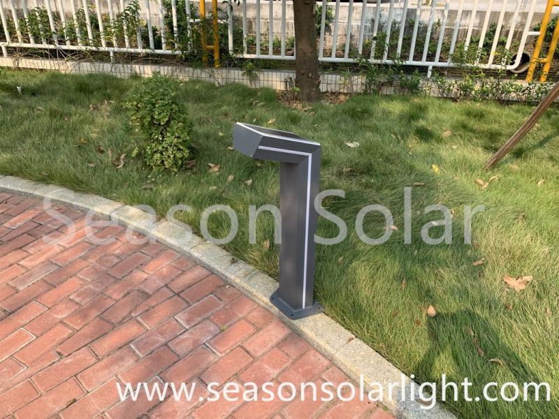 European Style Garden Light Solar Outdoor LED Bollard Light for Christmas Night Lighting