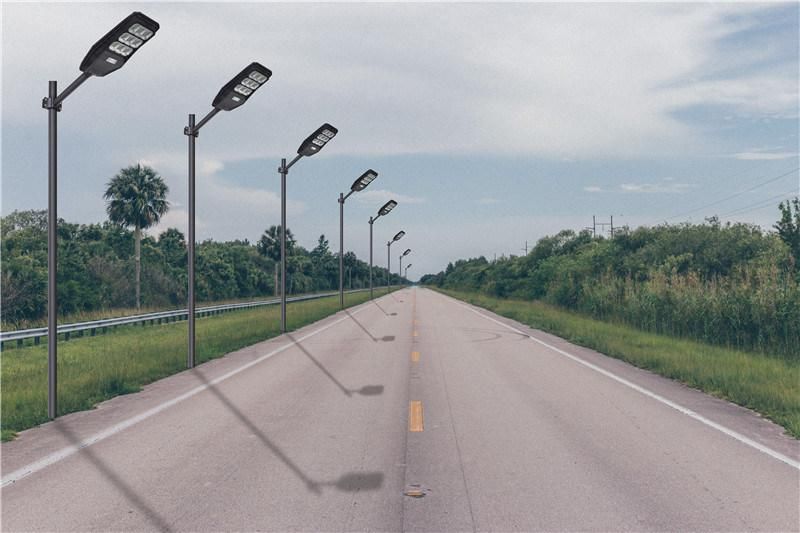 High Lumen All in One LED 100W 200W 300W Integrated Solar Street Light