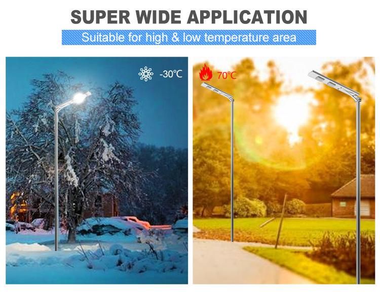 Al-CH30 PIR Motion 30W Integrated LED Solar Street Light