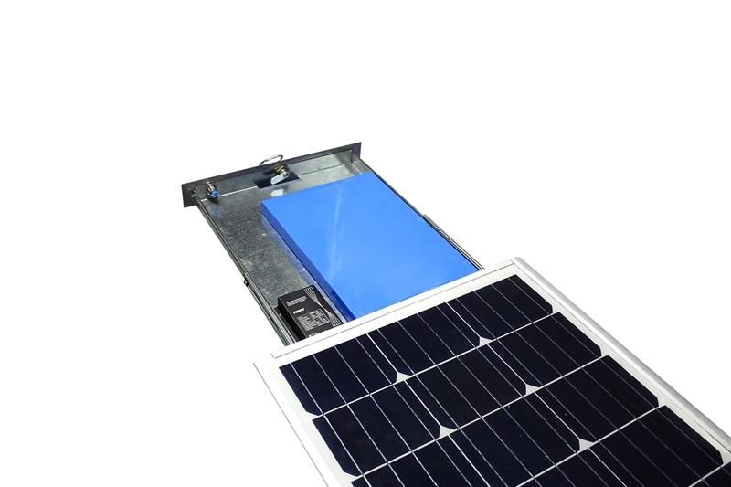 Aluminum Alloy Lithium Battery Integrated Solar Street Light for Highway