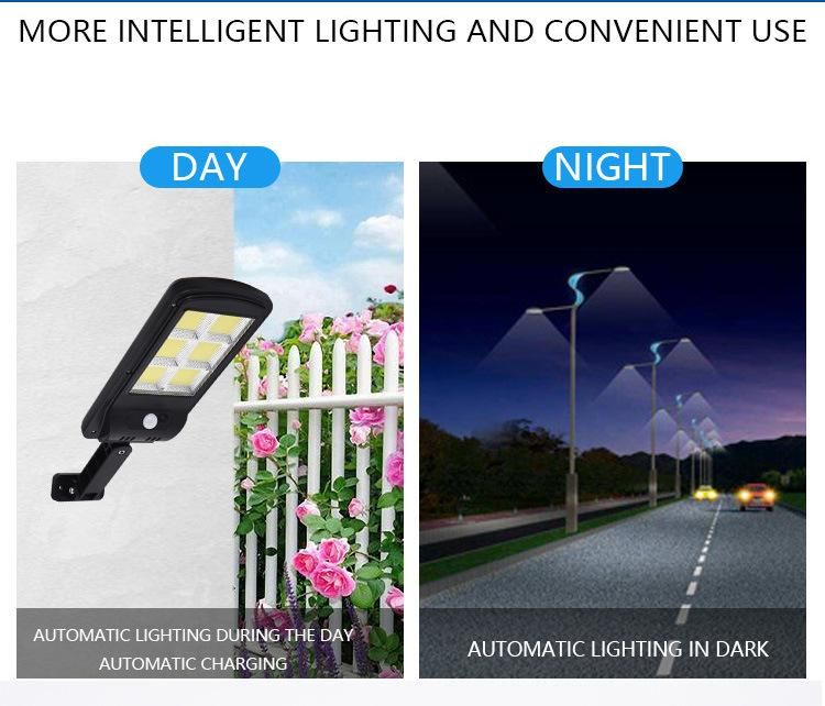 Outdoor Lighting Motion Sensor 60W 90W 120W Solar Power LED Garden Lights