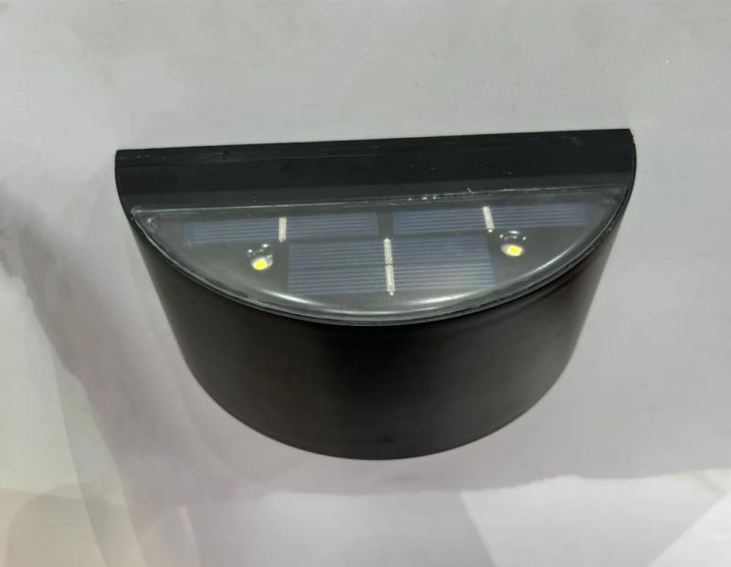 2022 Modern Plastic Solar Arc Wall Light (up & down LEDs)