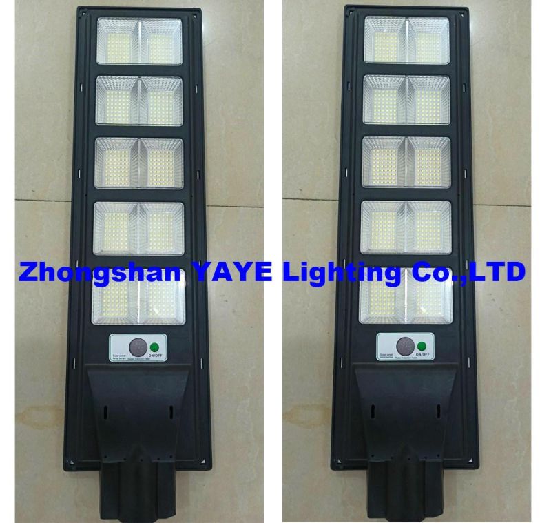 Yaye Hottest Sell 300W All in One Solar LED Street Road Garden Wall Light with Waterproof IP65 Stock 500PCS (YAYE-22SLSL300WG)