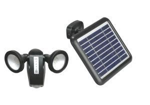 Outdoor Wireless 400 Lumens 18LED Solar Powered LED Spotlight, Dual Head Waterproof