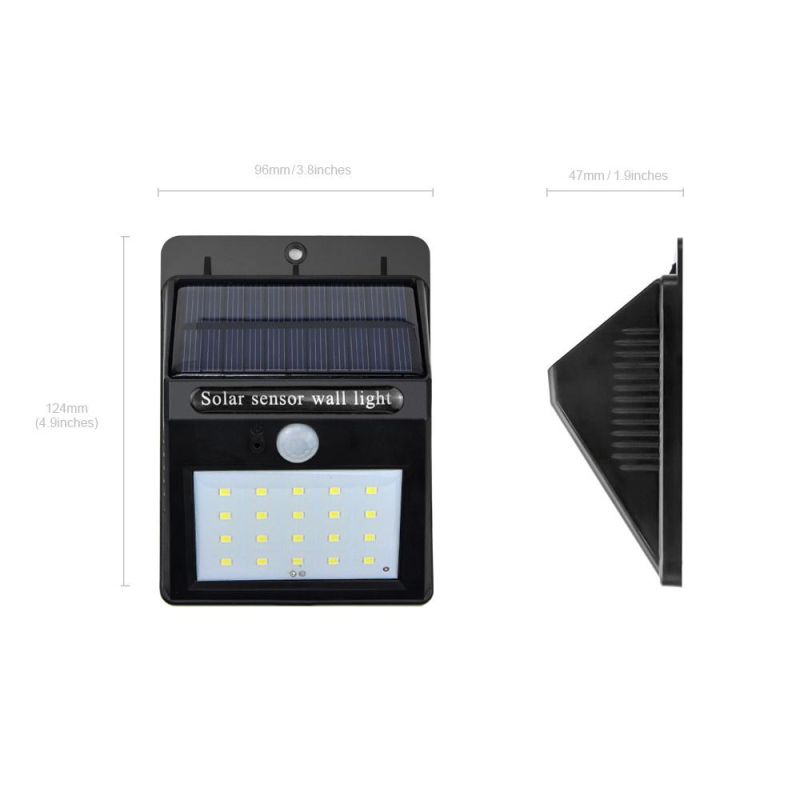 LED Solar Wall Light 3W