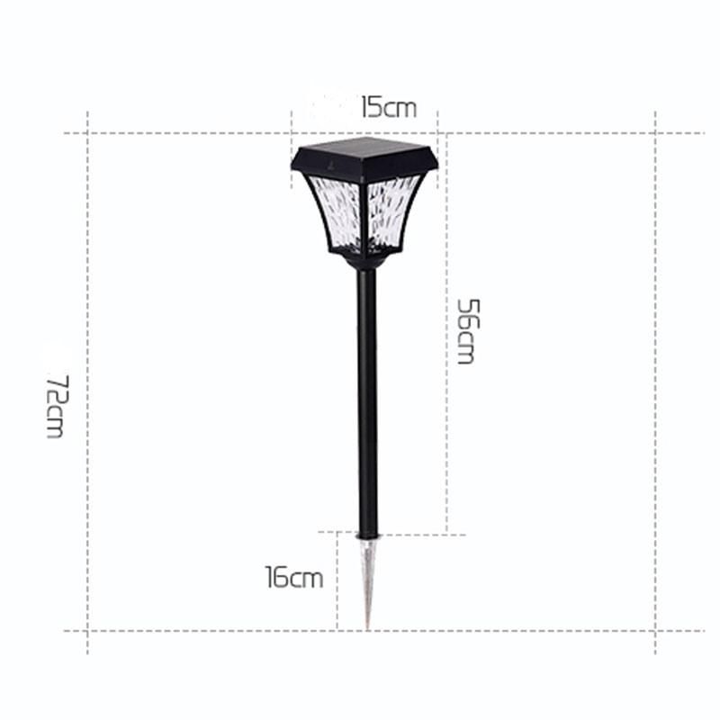 LED Modern Garden Lighting Waterproof Intelligent Light Controlled Solar Lawn Light