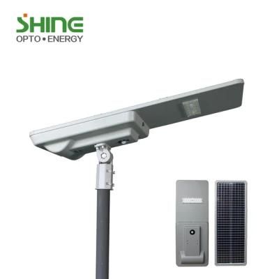 ISO9001 Manufacturer for 30W 40W 50W 60W 80W 100W IP66 All in One Solar Powered LED Street Lights