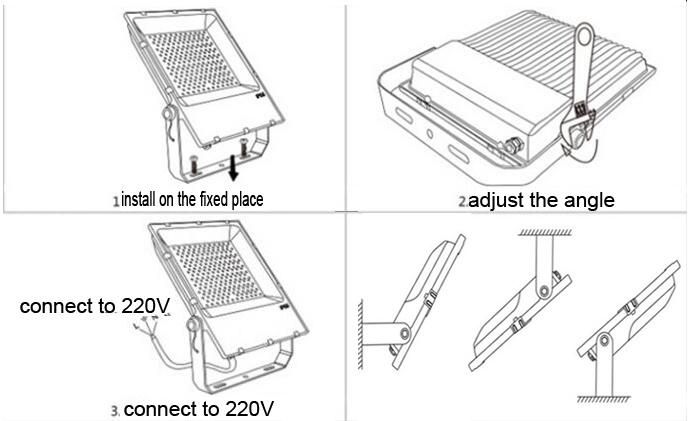 30W LED Floodlight Outdoor Security Light Project Lamp Waterproof Flood Light