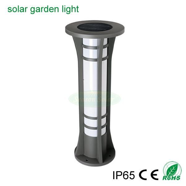 High Power LED Lighting Outdoor Solar Garden Light Waterproof Smart Multi-Color Bollard Garden Light with LED Lamps