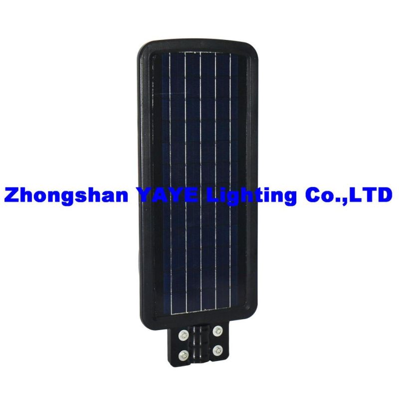 Yaye 18 High Quality Low Price 200W Sensor All in One Outdoor Solar LED Street Road Garden Lights with Remote Controller/ Radar Sensor/ 1000PCS Stock