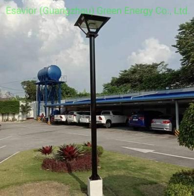 30W LED Solar Garden/ Gatepost Light/ Parking Lot Light All in One Garden Light