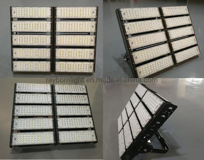 Energy Saving Waterproof 300W 400W 500W 600W 800W 1000W LED Flood Light Stadium/Outdoor Lighting Floodlight 60/90/60*150 Degree