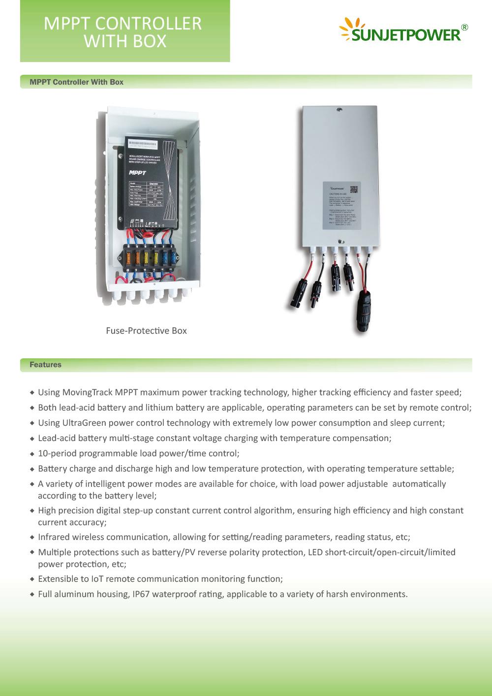 80W LED Solar Street Light IP67 Waterproof