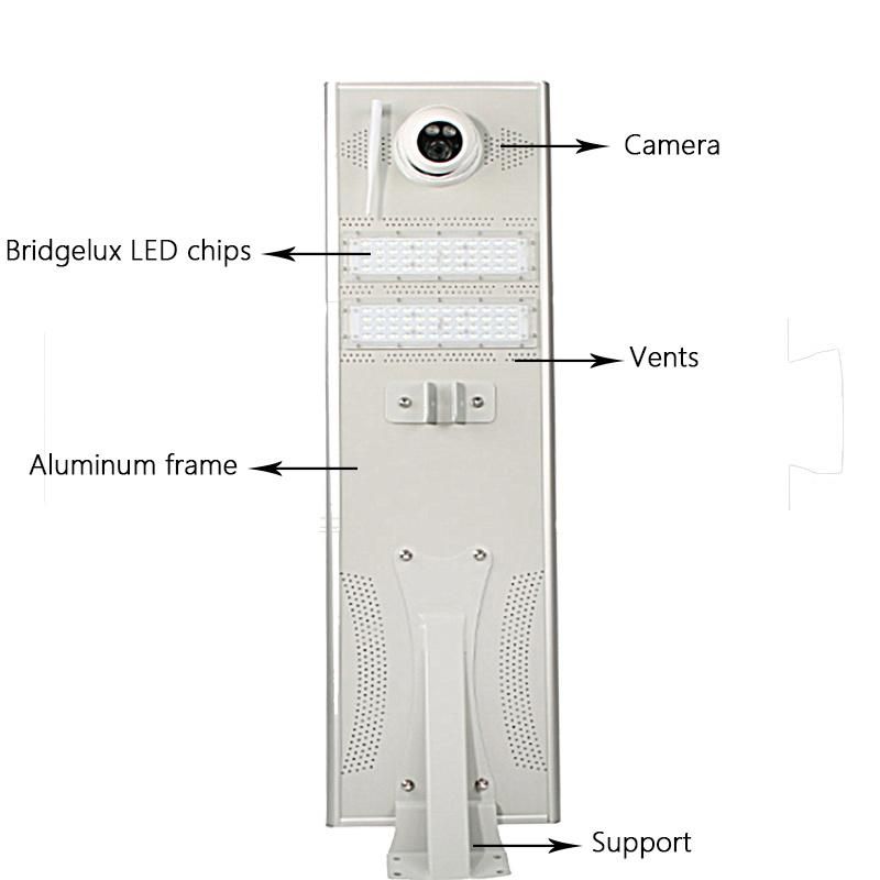 LED High Lumens Street Lights Solar Watts 60 Camera Garden Lamp