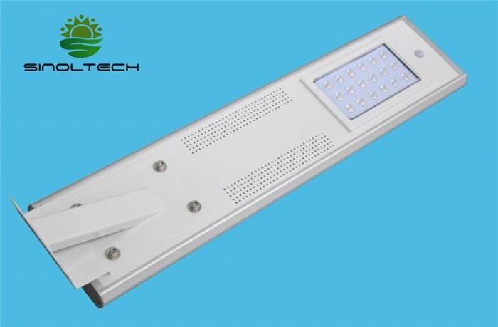 18W LED Integrated All in One Solar Powered Street Light (SNSTY-218)