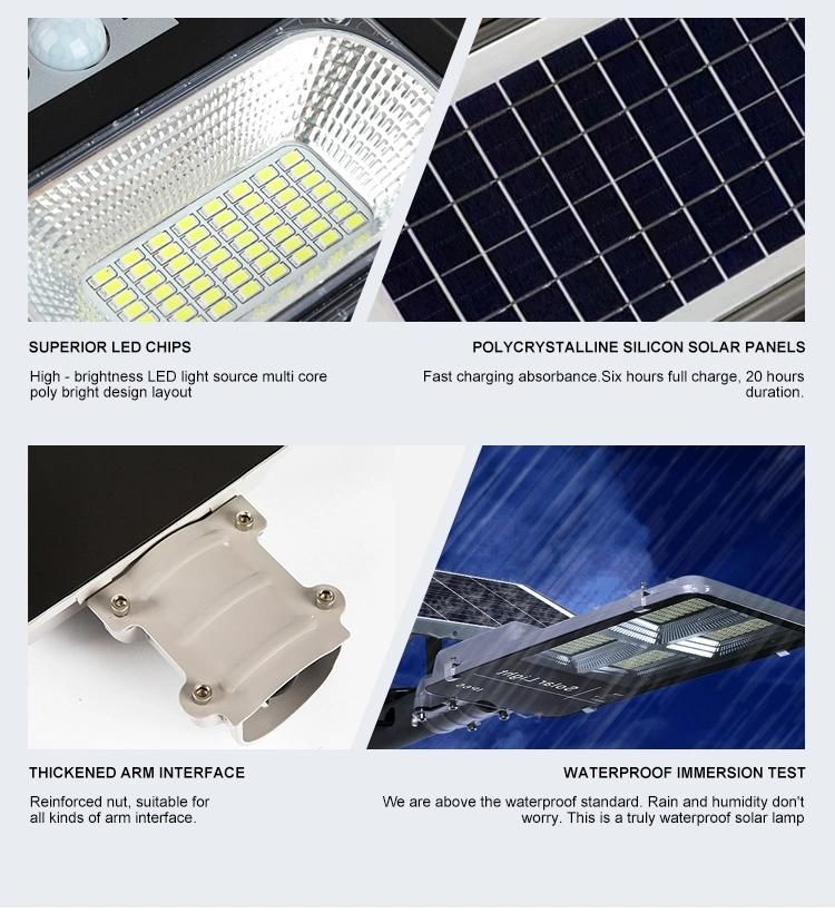 Super Bright PIR Watt System LED Solar Lightcommercial Street Lights