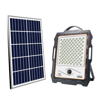 Solar Power Home Lighting System of Solar Flood Light with Camera Sensor Control