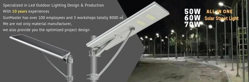 Complete International Approvals WiFi Smart Solar Street Light