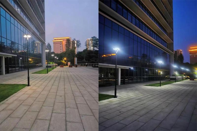 Outdoor Integrated Solar Courtyard Light for Garden Park Plaza