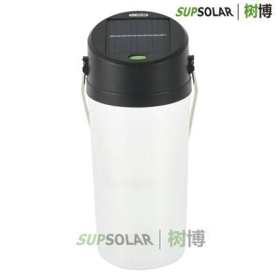 China New Portable Outdoor Camping Lantern with Solar Light