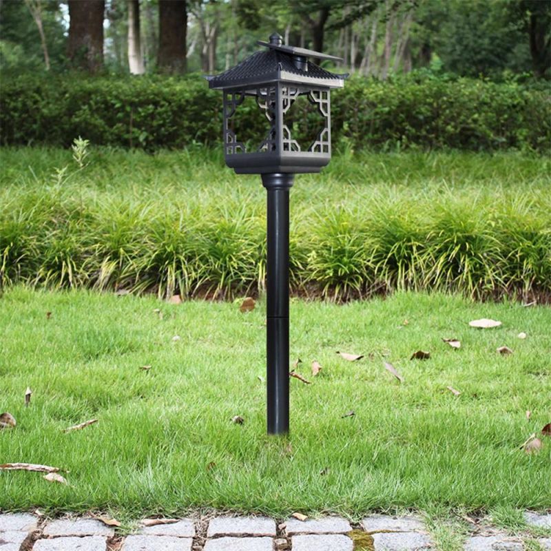 Solar Wall Lanterns Solar Panels, Dusk to Dawn LED Outdoor Wall Sconce, Anti-Rust Waterproof Wall Lanterns Aluminum, 3000K Warm White, Matte Black