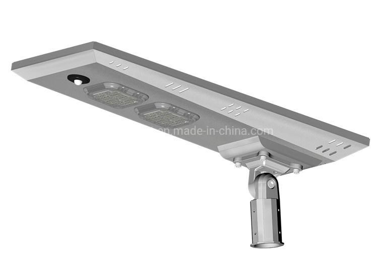 5 Years Warranty Solar LED Street Light 100W with 12.8V LiFePO4 Battery Montion Sensor