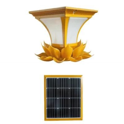 Outdoor Solar Garden Light Courtyard Lamp Waterproof Customized 50W LED Lamps Lights Decoration Lighting Street Energy Saving Power System