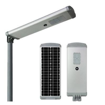 40W Lithium Backup Battery 3 Warranty Solar Street Light for Rural Area