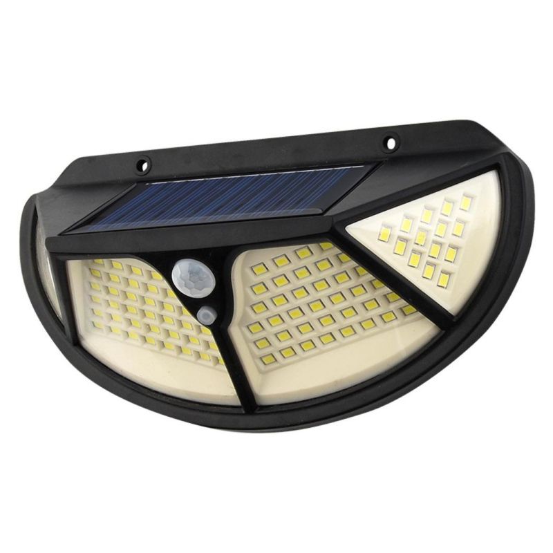 114/100 LED Solar Light Outdoor Waterproof PIR Motion Sensor Wall Light for Garden Street