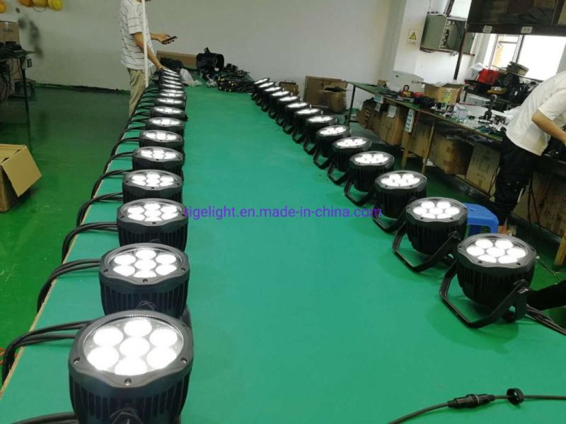 Newest Mini Outdoor Waterproof 7*10W RGBW 4in1 LED Stage PAR Light