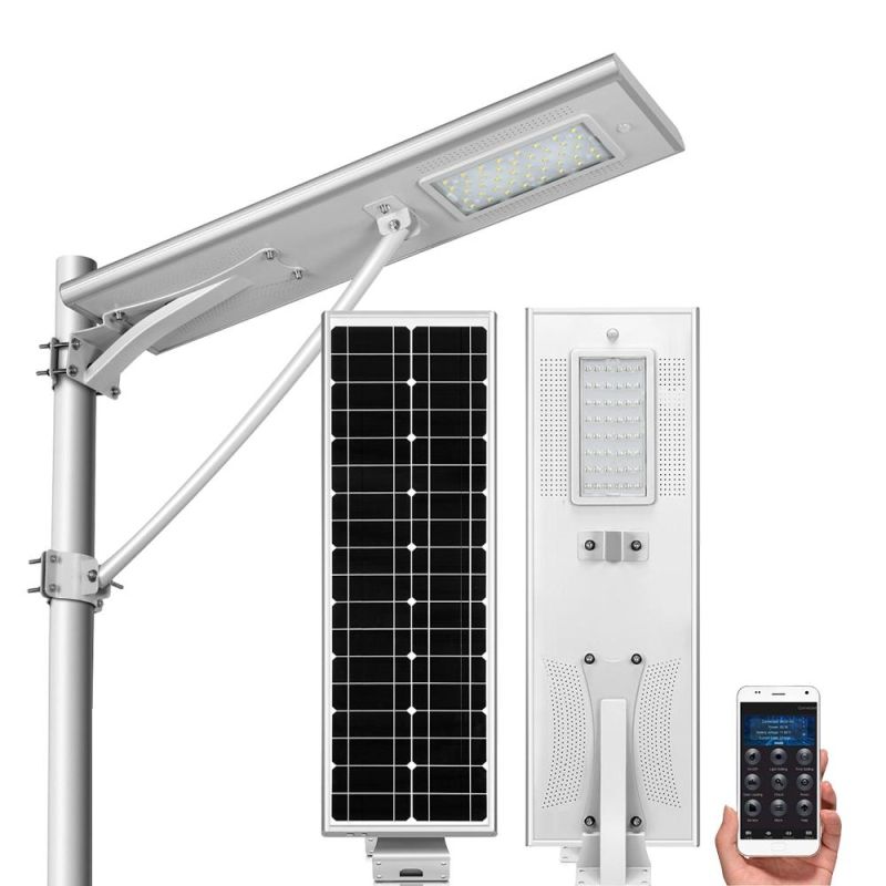 Outdoor Factory Commercial Project Aluminum Alloy All in One Solar LED Street Lights