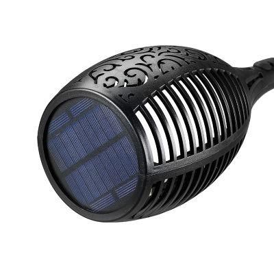 Old 96LEDs Solar Flame Lights That Can Be Custom-Made in Shenzhen Factory
