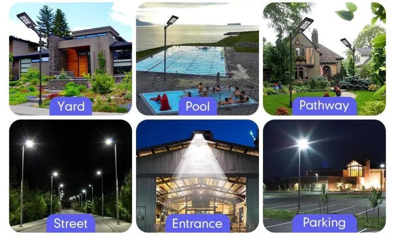 High Quality Durable All in One 18 Years Experience Solar Street Light 100W IP66 Outdoor Solar Street Light