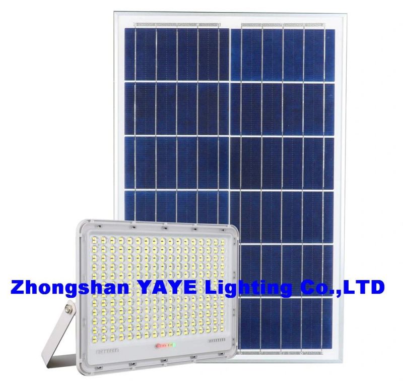 Yaye 2021 Hot Sell 250W/150W/100W/60W Solar LED Flood Light Outdoor 250W Solar Powered Flood Light with Motion Sensor