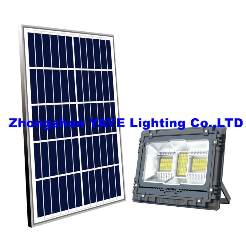 Yaye Hottest Sell 60W Waterproof IP65 Outdoor Using Solar LED Flood Wall Garden Light with Stock 1000PCS (YAYE-MJ-AW100)