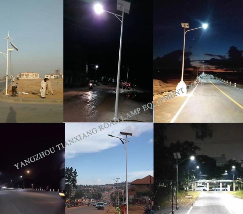 Best Solar Street Light Bridgelux 70W Warranty 3 Years