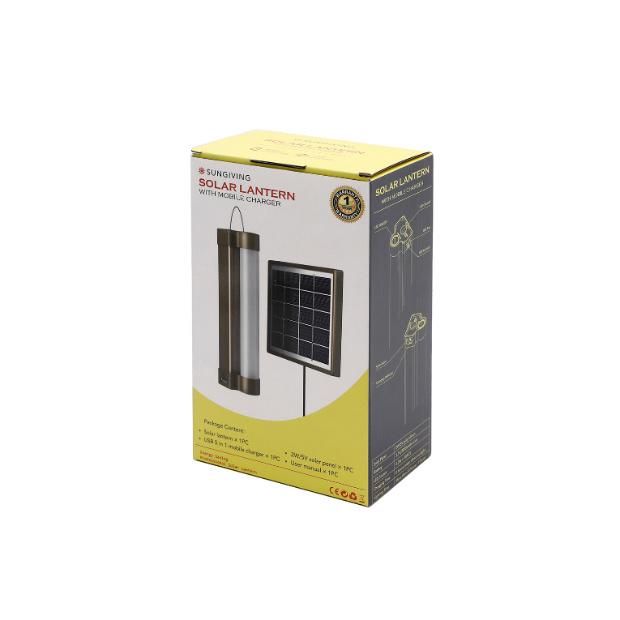 Popular 2W Powered Solar Panel LED Outdoor Solar Lamp Light