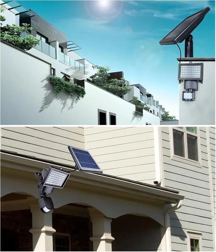 Nsl-60 Solar Panel Security Light