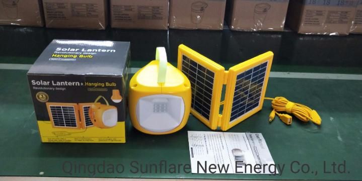 Designed for Remote Area AC Adaptor/USB Charge Mobil Solar Light