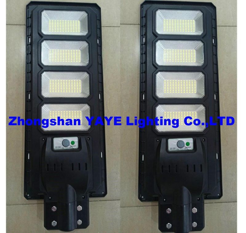 Yaye Hottest Sell 300W All in One Solar LED Street Road Garden Wall Light with Waterproof IP65 Stock 500PCS (YAYE-22SLSL300WG)