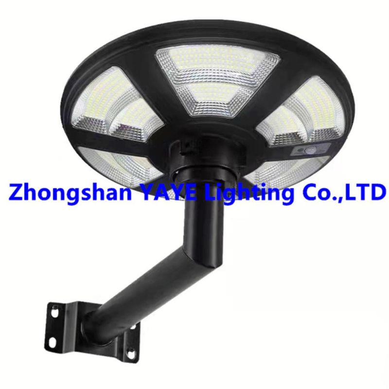 Yaye Hottest Sell 300W UFO Solar LED Street Road Garden Wall Light with 500PCS Stock/ Radar Sensor/ Remote Controller/ Pls Contact Us for The Quotations of All