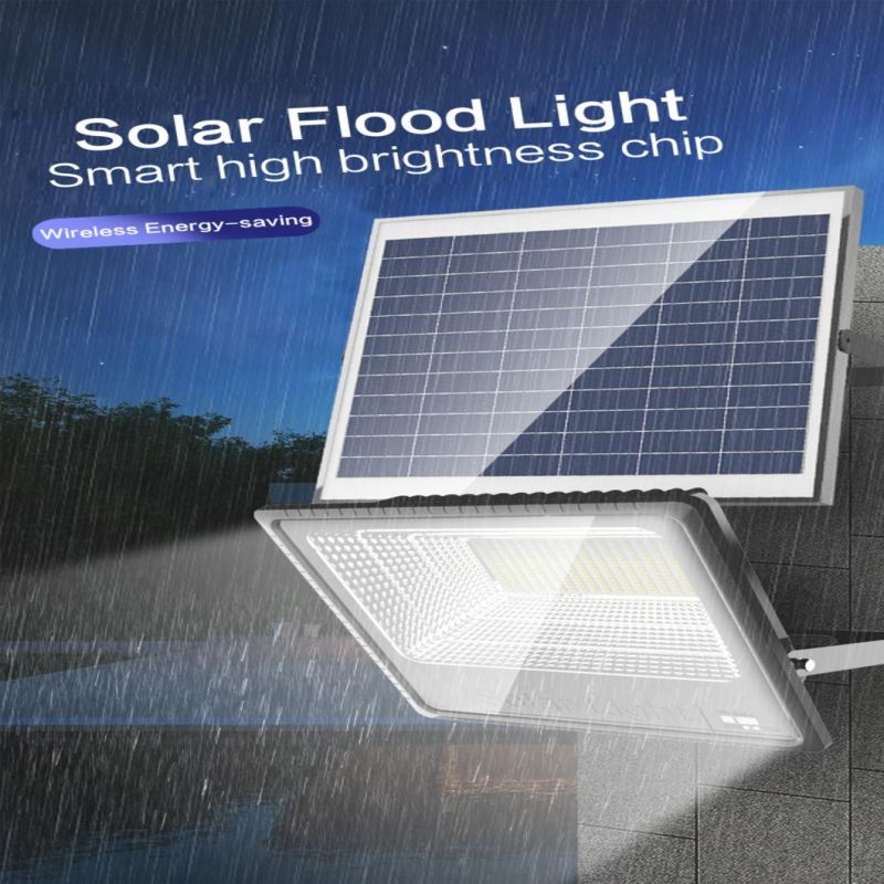 High Efficiency Flood Lamp IP67 Waterproof Outdoor 40W 60W 100W 200W 300W Solar LED Flood Light