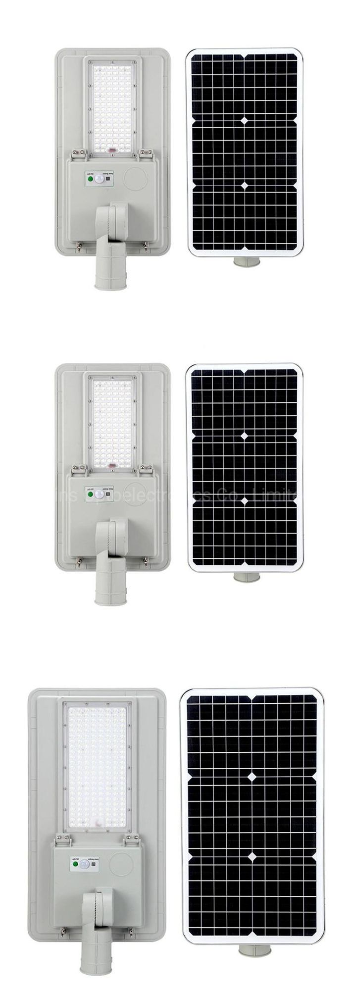 Garden Lighting Solar Street Lights with 30 Watt LED for Village Road