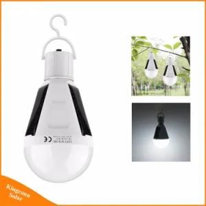 7W Portable Lantern Solar LED Bulb Lamp E27 110V 220V Rechargeable Sensor Charge Outdoor Night Emergency Camping Tent Light