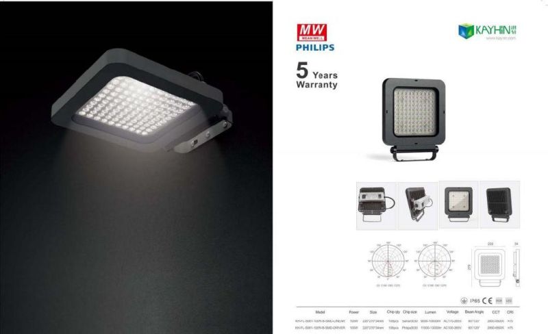 CB EMC LVD TUV White or Black House Sports Factory Stadium LED Flood Light UFO Highbay Street Light Solar Floodlight