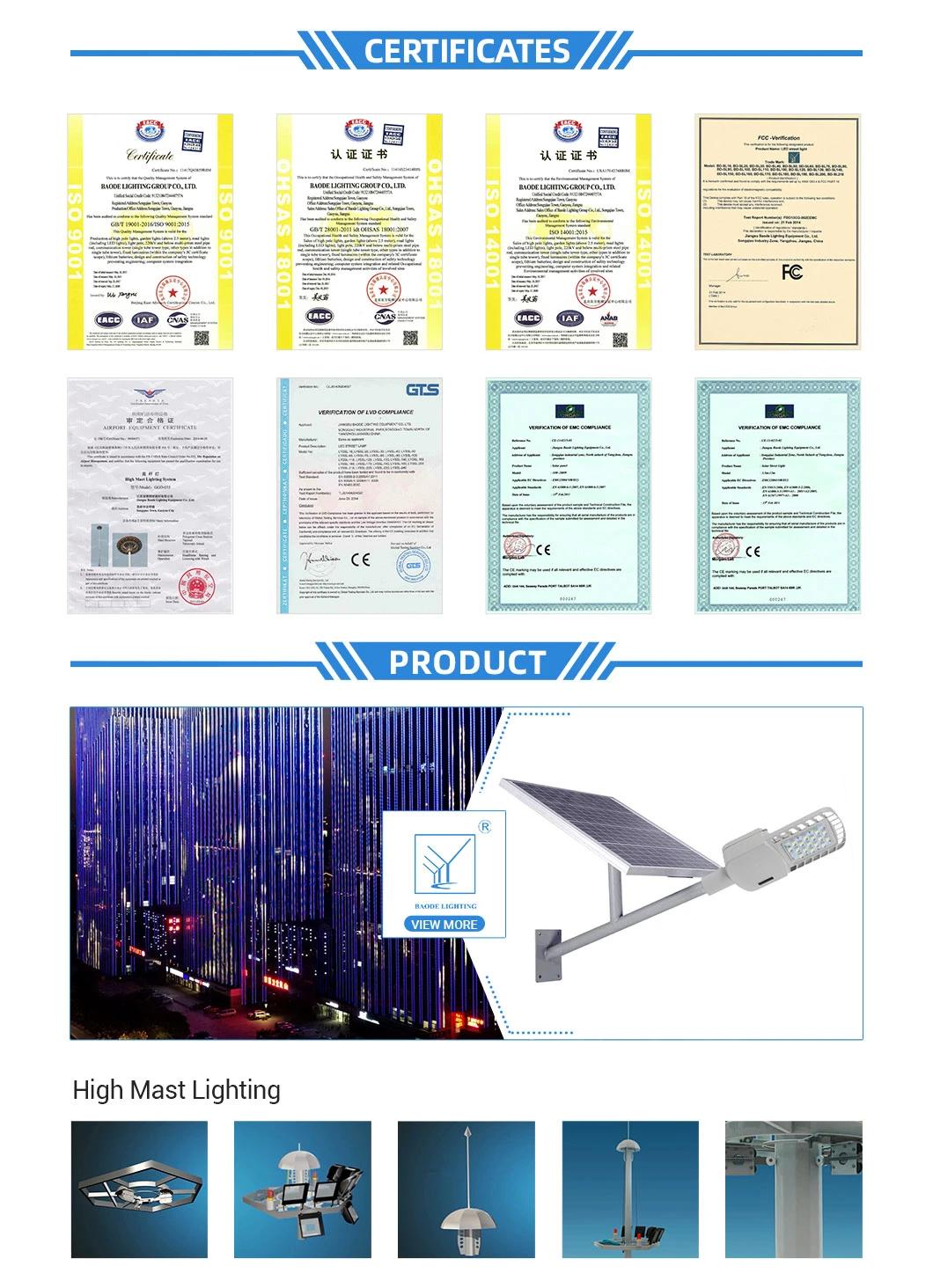 6m Pole 70W Solar LED Street Light (BDTYN670-1)