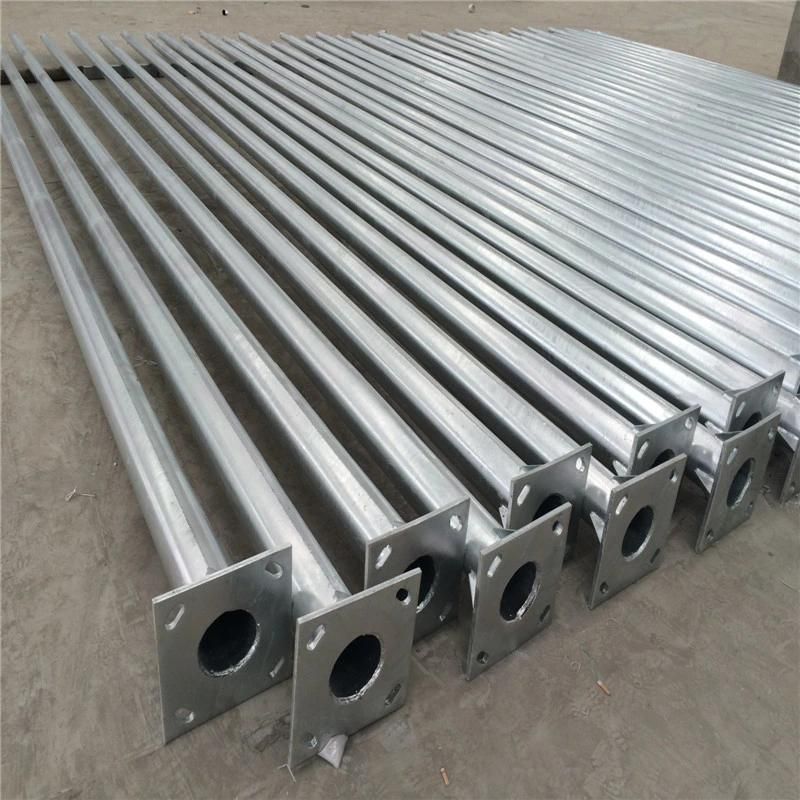 5m, 6m, 8m, 10m, 12m 13m 14m Galvanized Steel Electric Pipe